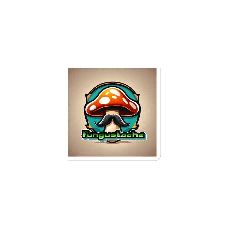 Fungustache Fun Die-Cut Magnets product image (1)