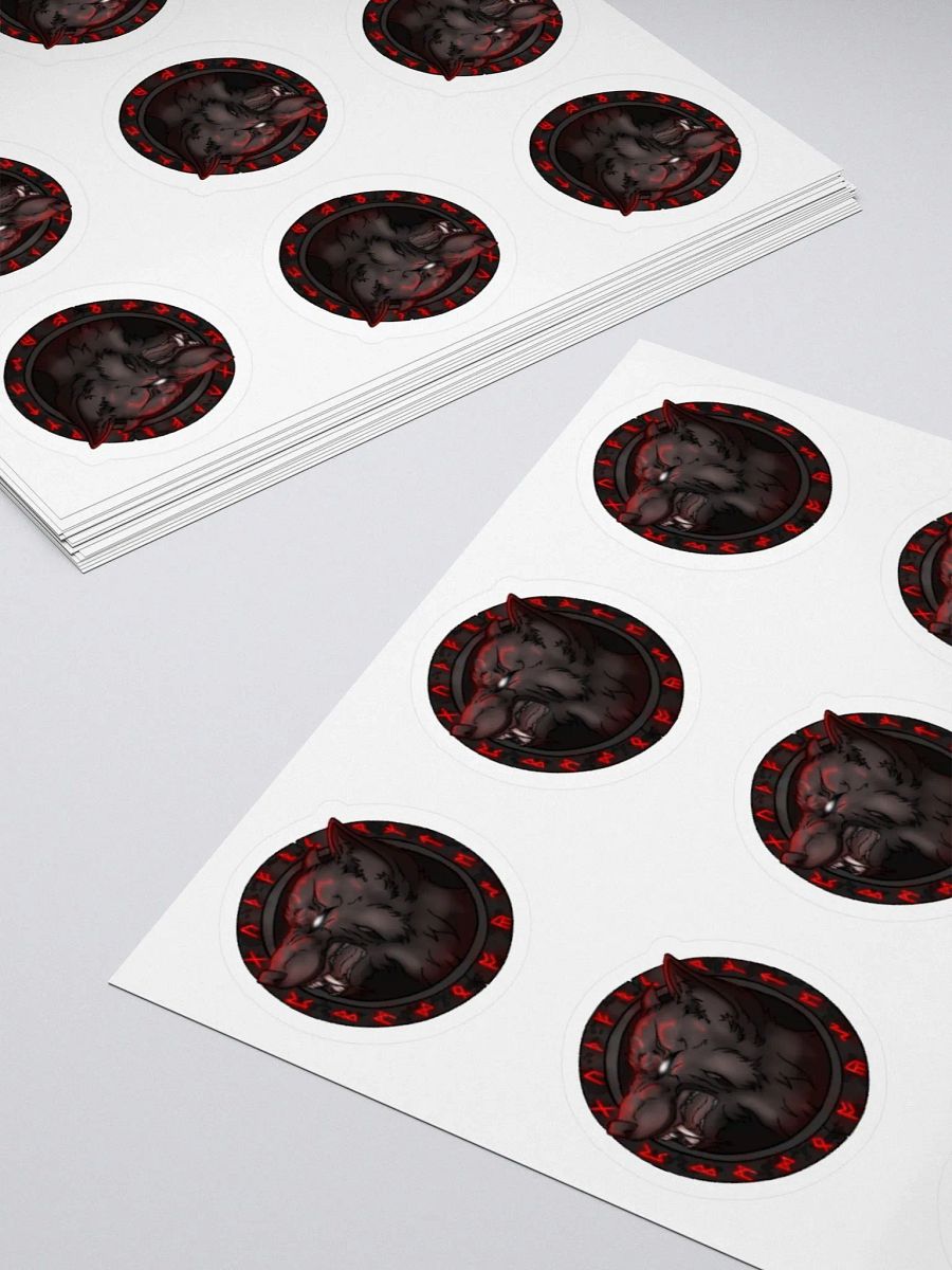 Runic Wolf Stickers product image (10)