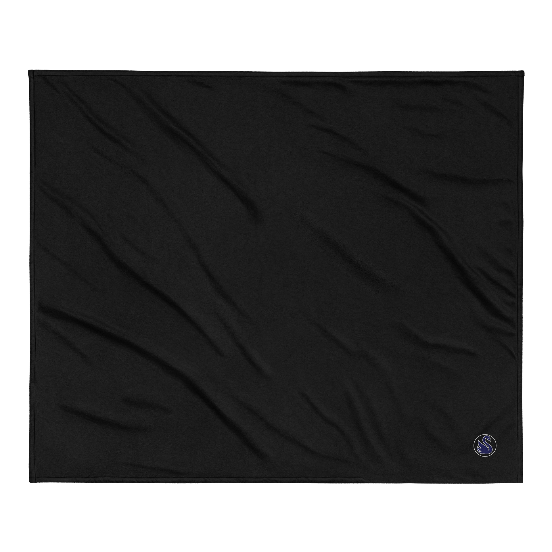 Swan Silhouette Premium Sherpa Blanket product image (4)