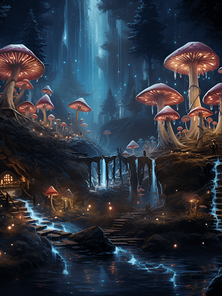 Artwork: Mushroom Set 2 product image (1)