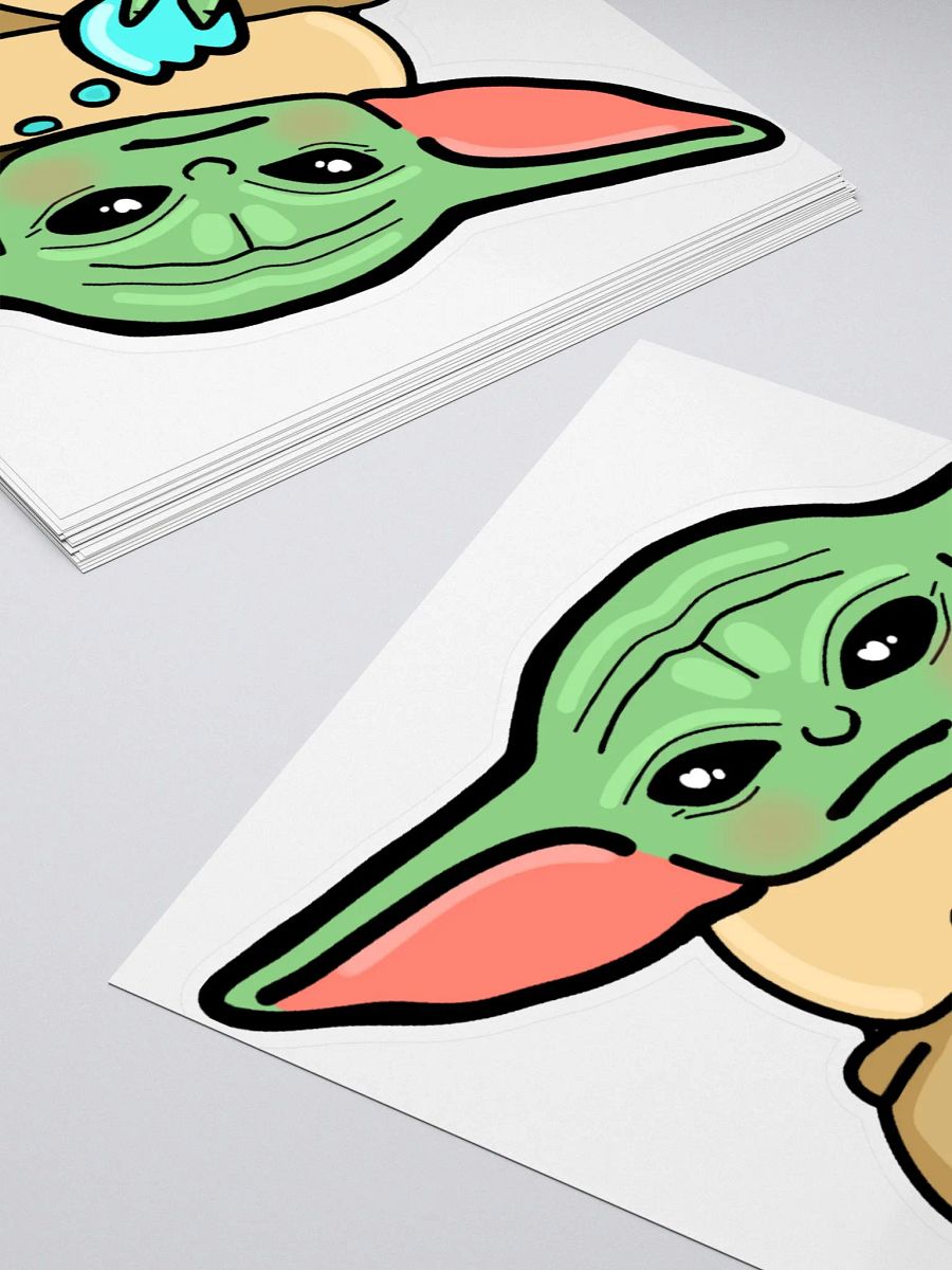 Grogu Snack Emote Sticker product image (4)