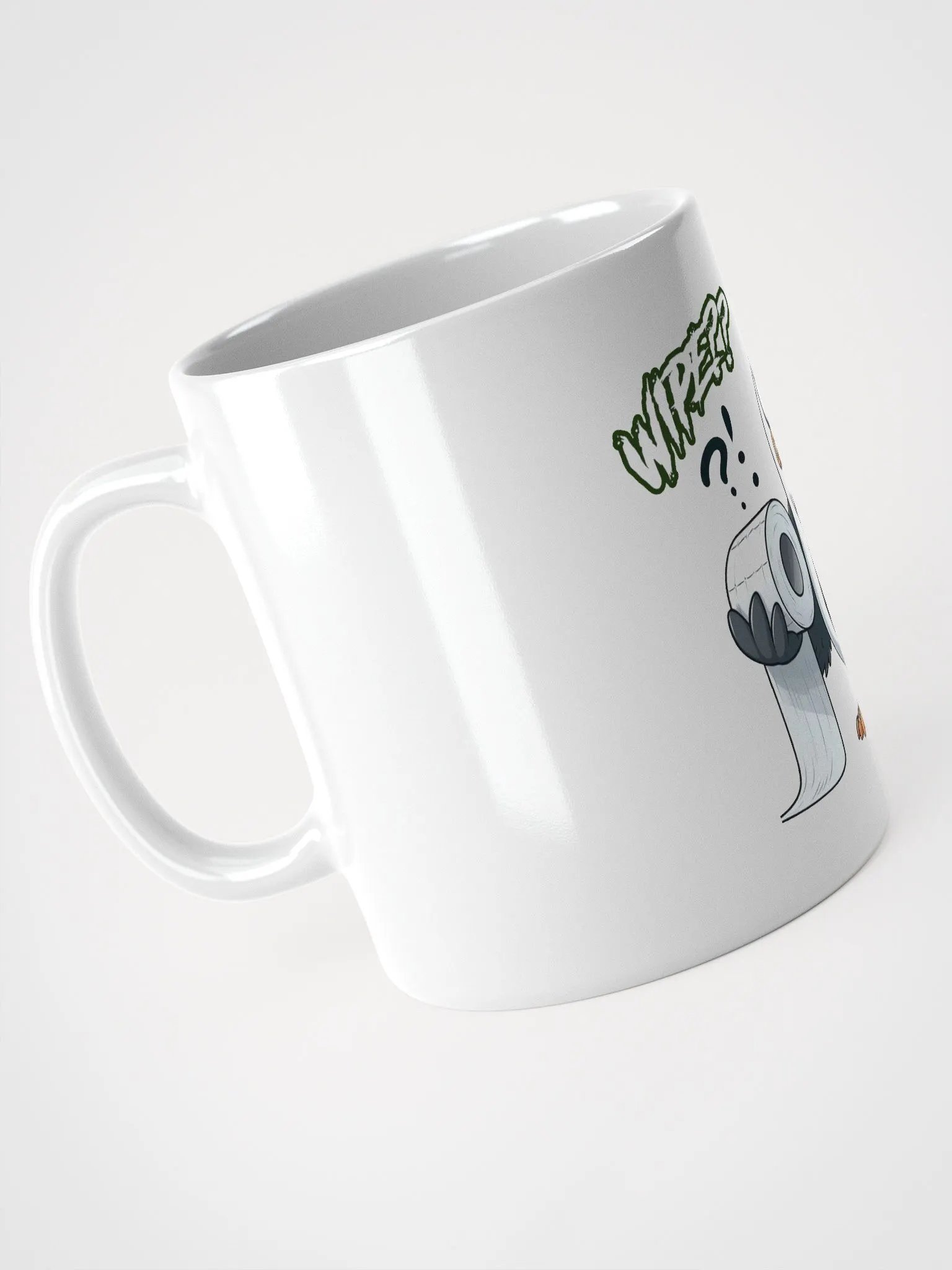 Wipe (Bird) Glossy Mug product image (9)