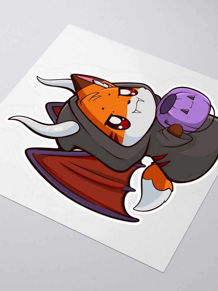 Tots the Fox Spooky Sticker product image (2)