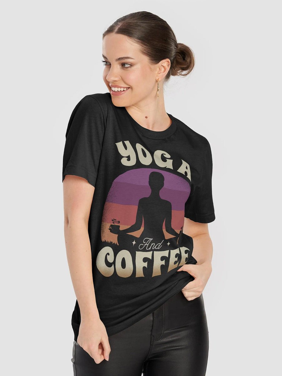 Sunrise Blend Yoga Coffee T-Shirt product image (8)
