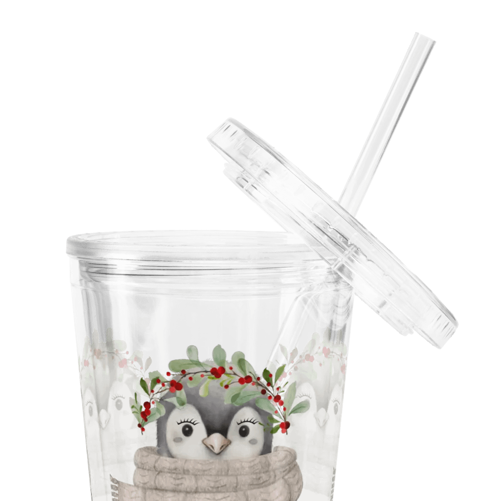 Festive Penguin Party Double Wall Tumbler product image (4)