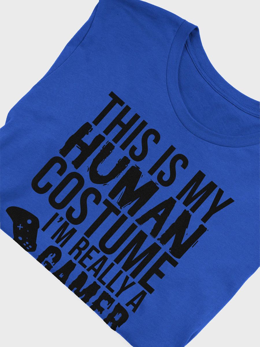 This Is My Human Costume I'm Really A Gamer Funny Halloween T-Shirt product image (23)