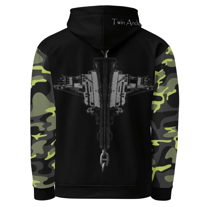 Camouflage & black Hudson VB-Chain Hoodie product image (1)