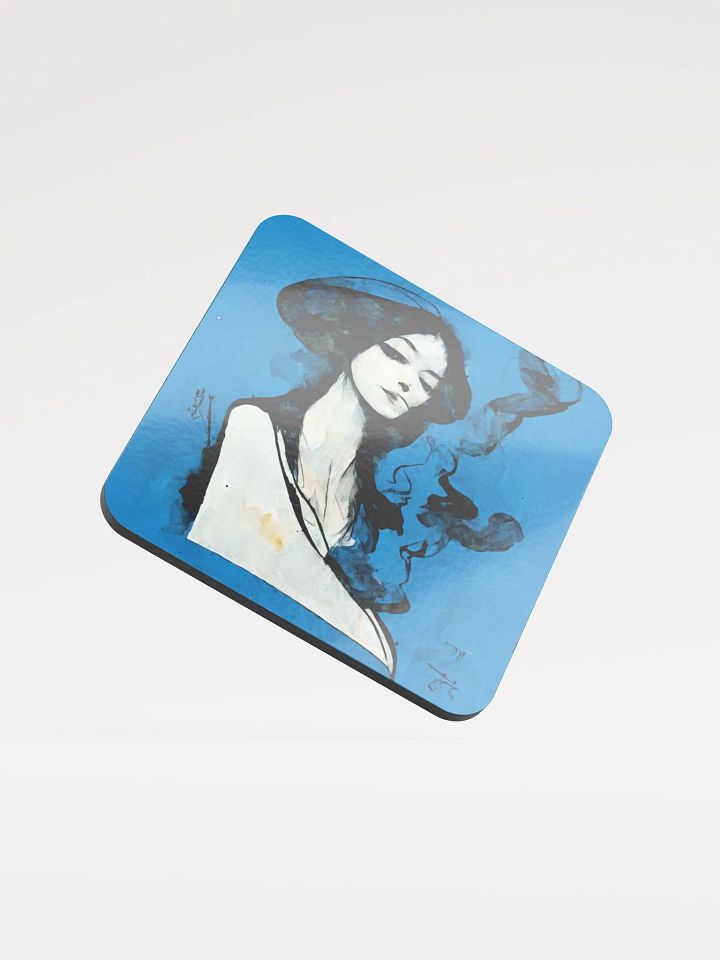 Flowing Elegance Cork Coaster product image (1)