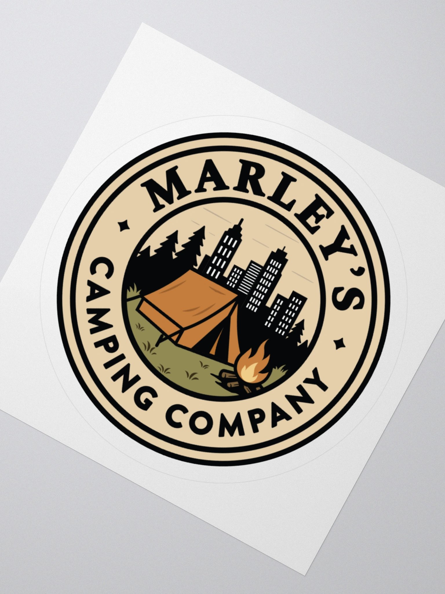 Marley's Camping Company Sticker product image (4)