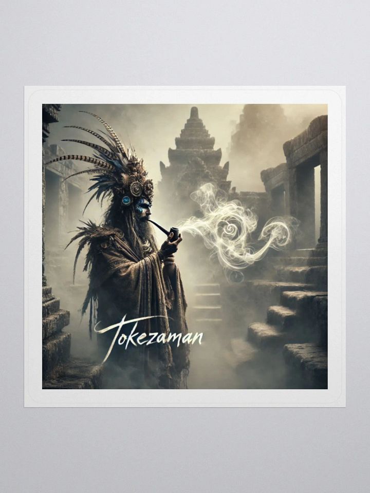 Shaman Smoke Kiss Cut Stickers product image (1)