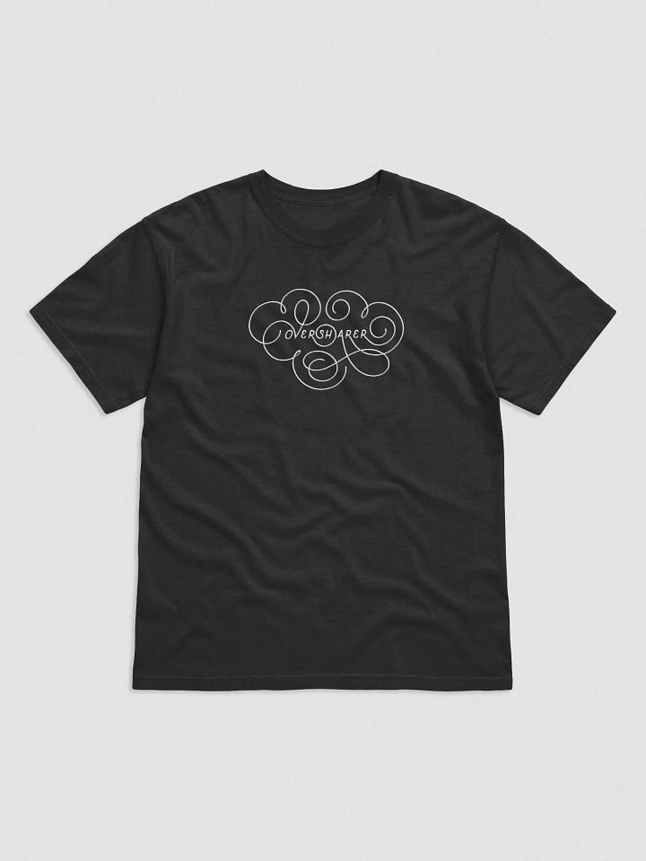 Oversharer Embroidered T-Shirt product image (1)