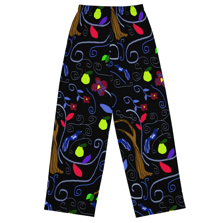 Birds and Scrolls Wideleg Pants product image (1)