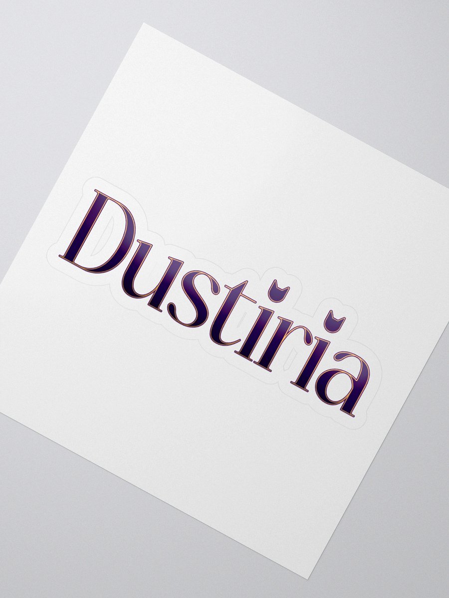 Dustiria Font sticker product image (2)