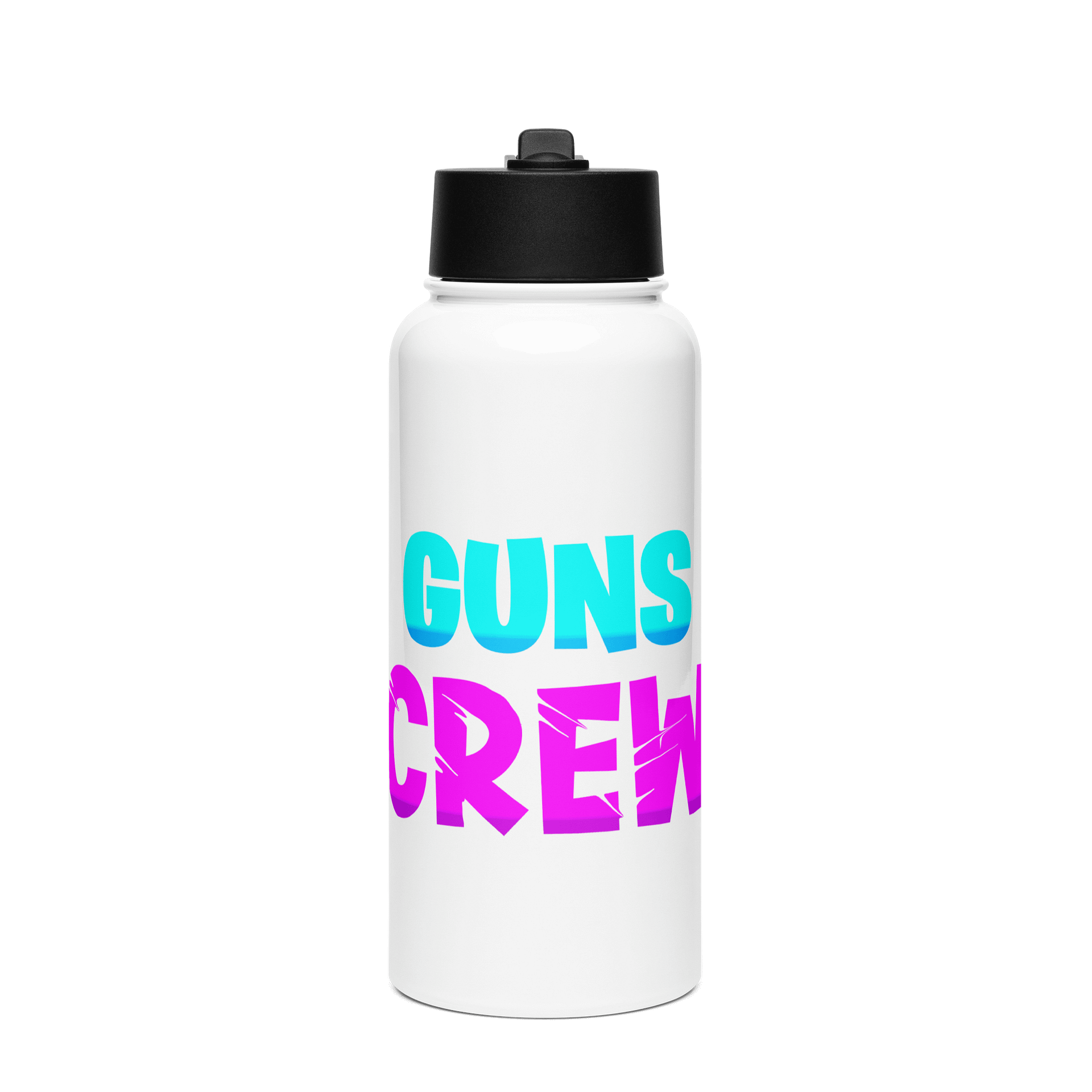 GunsCrew Stainless Steel Water Bottle with a Straw Lid product image (1)