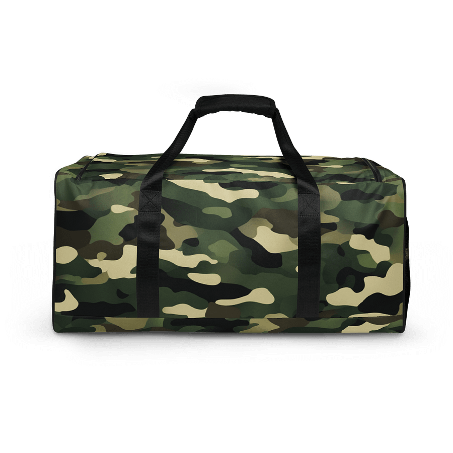 NR-Nurain- Monogram All-Over Print Duffle Bag product image (4)