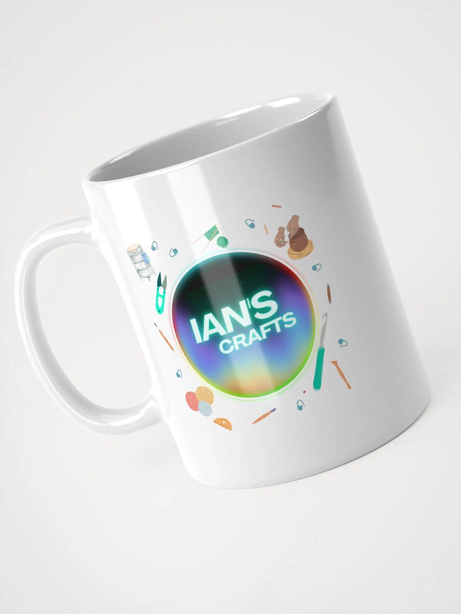 IansCrafts White Glossy Mug product image (8)