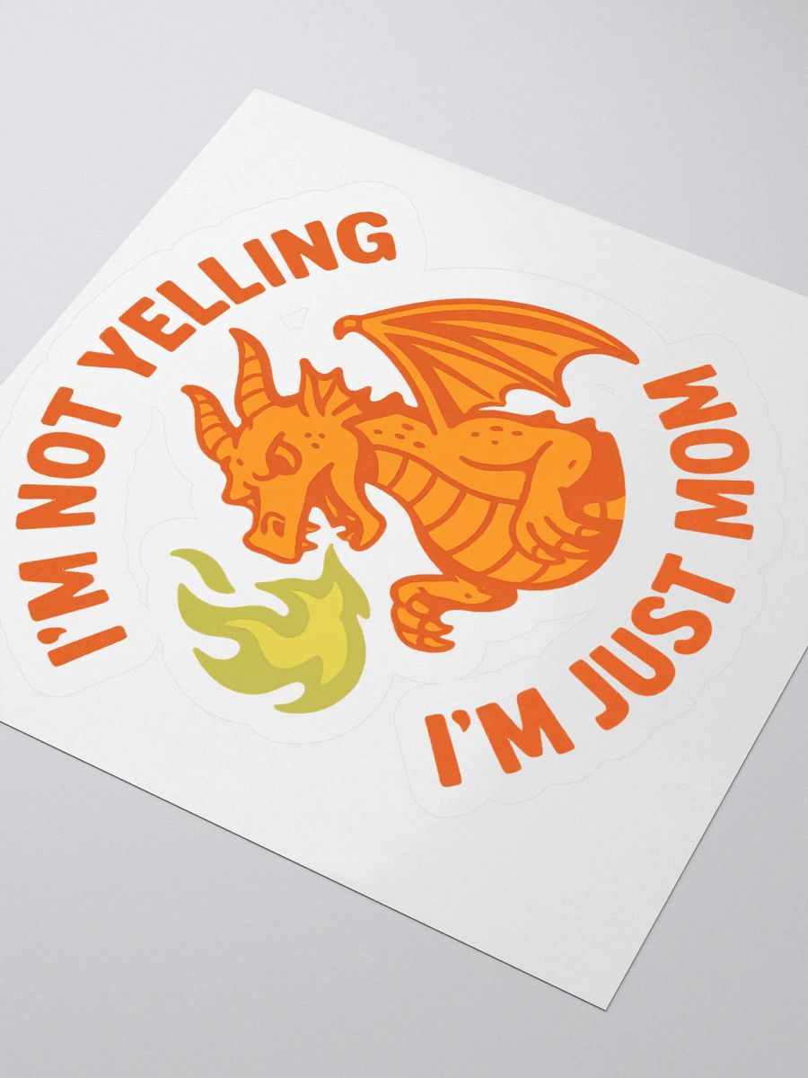 Dragon Mom Kiss Cut Stickers product image (6)