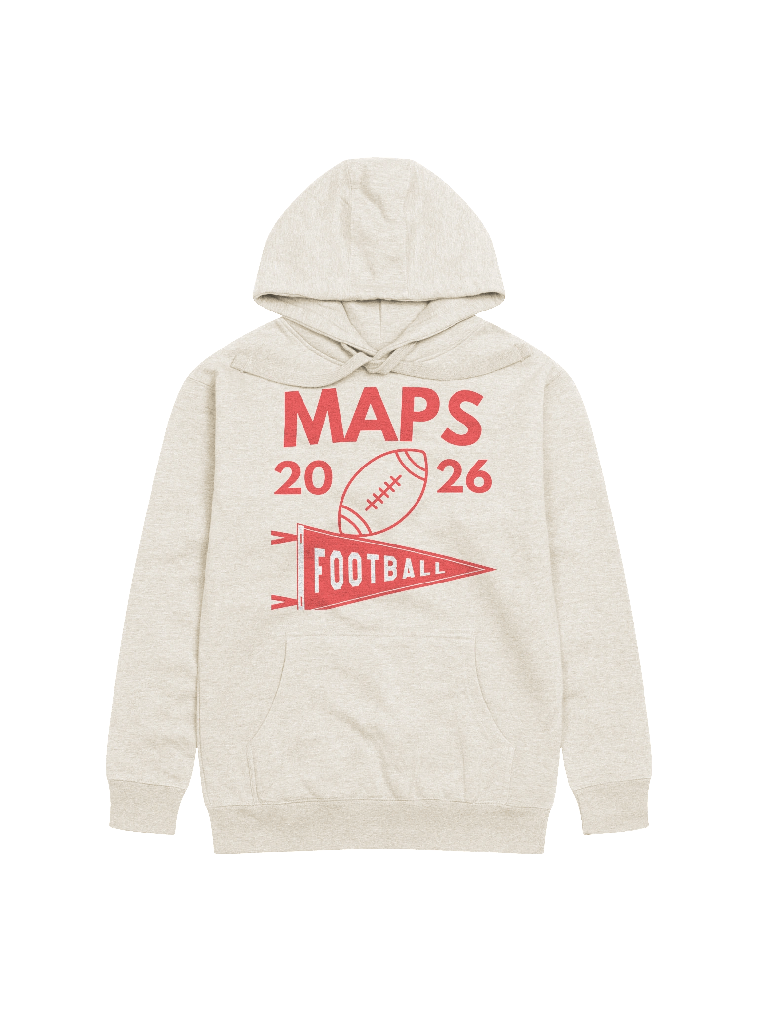 2026 MAPS Varsity Football Unisex Hoodie product image (3)