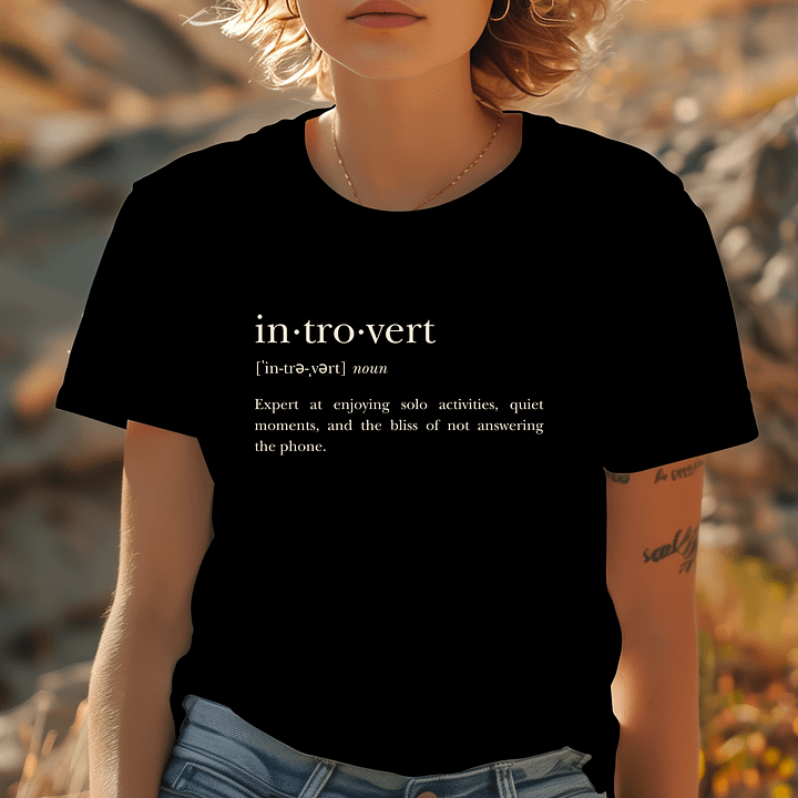 Introvert: Expert at Enjoying Solo Activities T-Shirt product image (1)