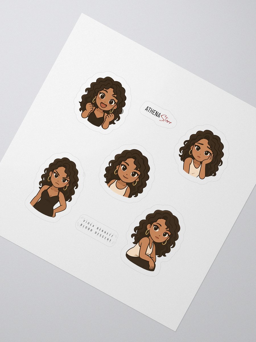 Viola Bennett Sticker Set – Blood Descent product image (3)