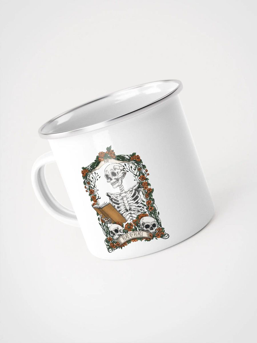 Read in Peace enamel mug product image (3)