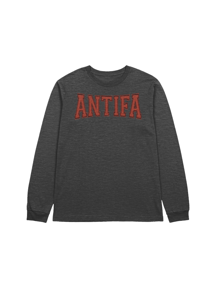 Bold ANTIFA Statement Long Sleeve Tee product image (4)