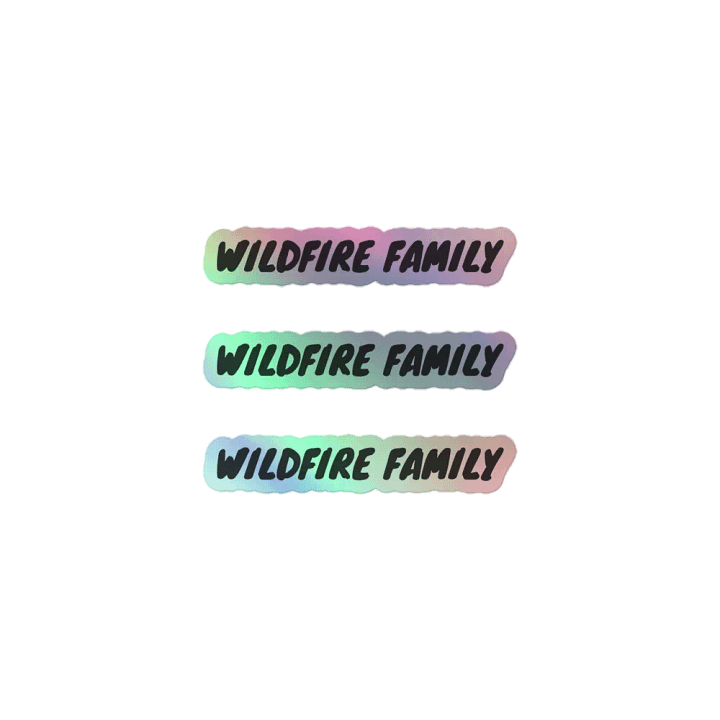 Holographic Stickers - 3 Count product image (1)