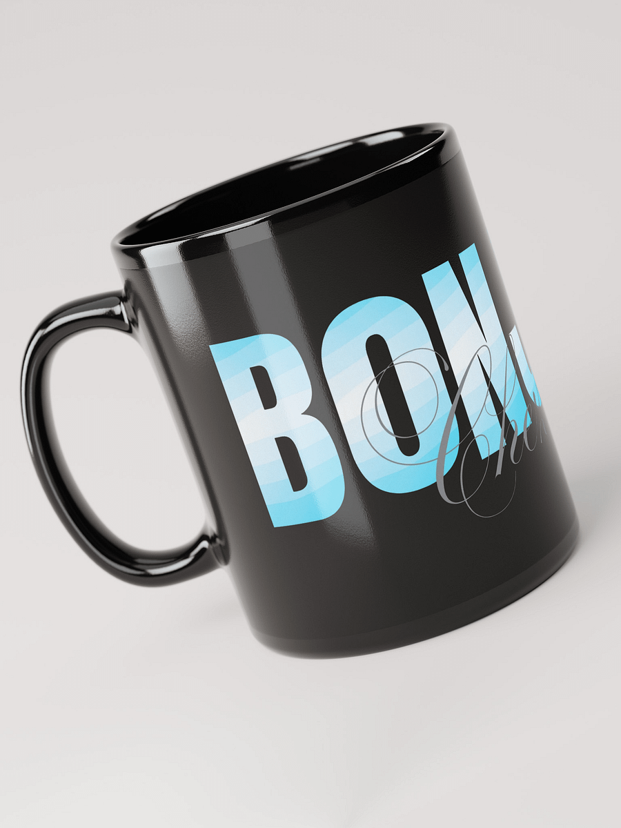 Mug Noir Bonjour Chez Toi - Cadeau Mug Message Positif product image (3)