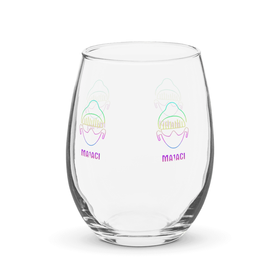 Ma1aci Beats Stemless Wine Glass product image (4)