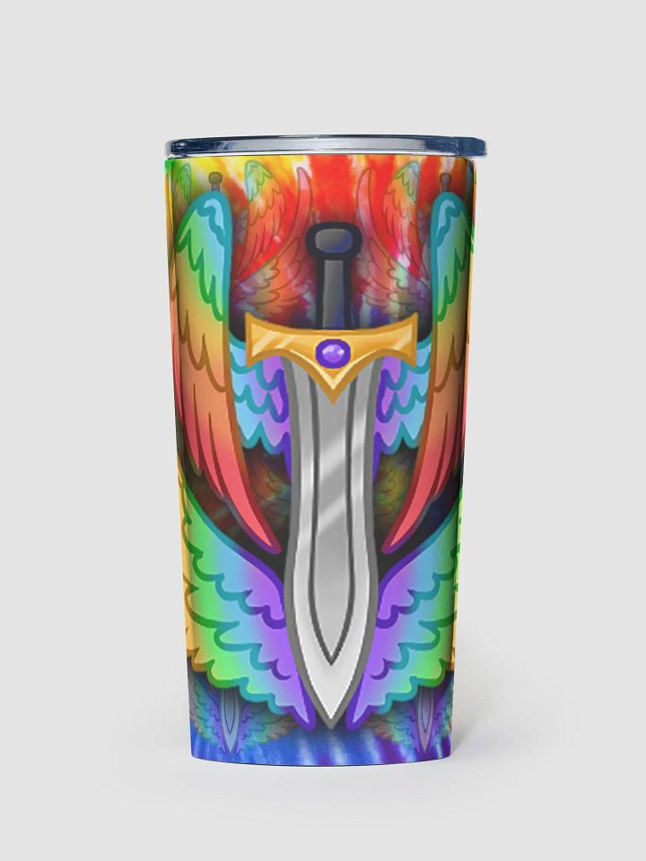 Dreamy Pride Badge Tumbler product image (1)