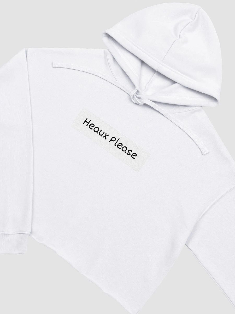 Black & White Phrase Apparel Heaux Please Crop Top product image (3)