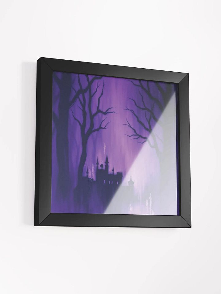 Mystic Castle Silhouette Framed Print product image (17)