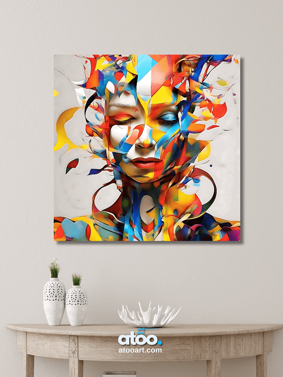 Understanding Women | Editing Process | Canvas Artistic Painting product image (3)