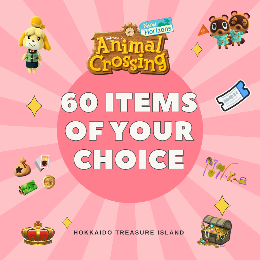 60 Items Your Choice ACNH product image (1)