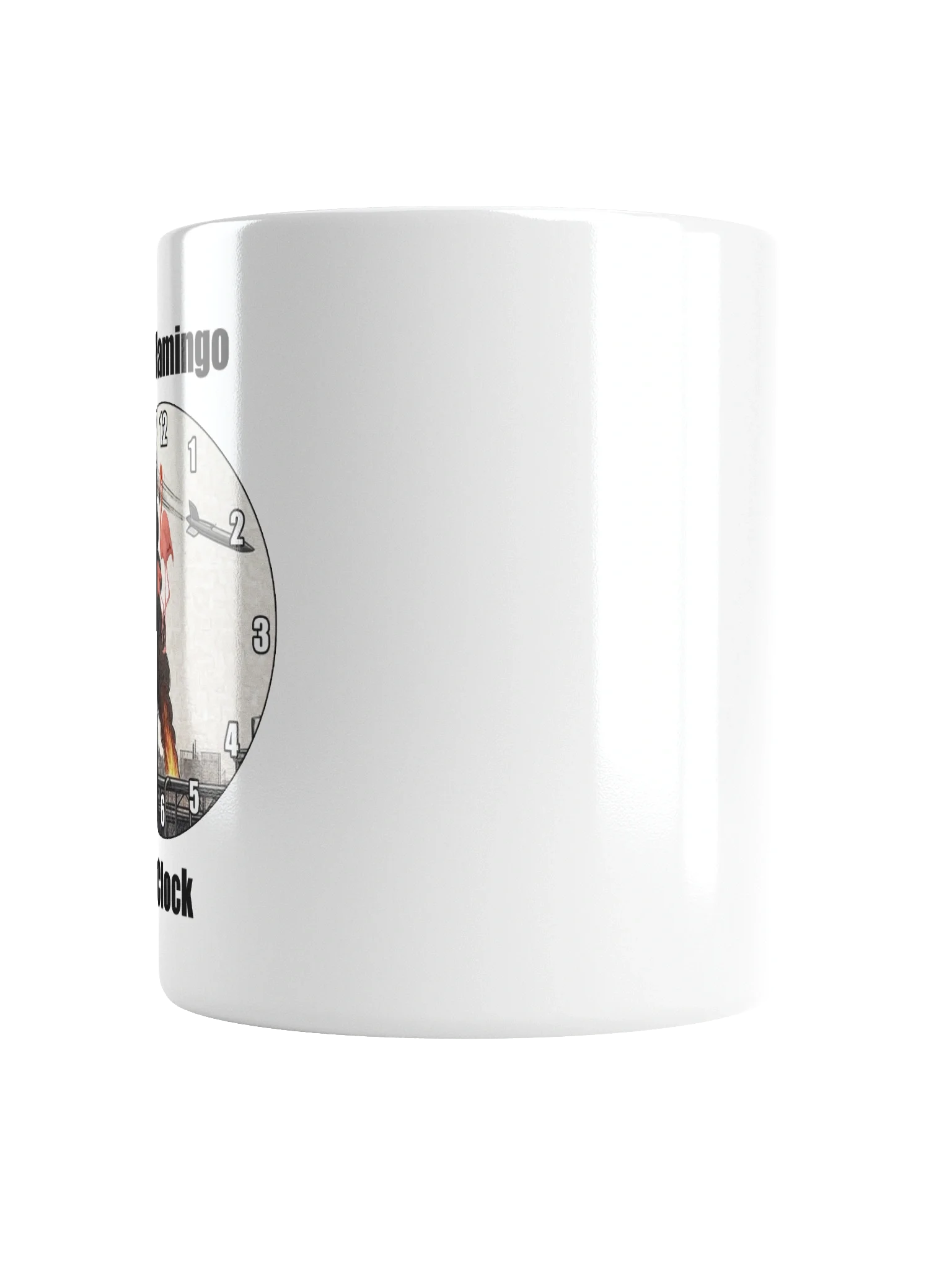 Flamingo o'clock mug product image (18)