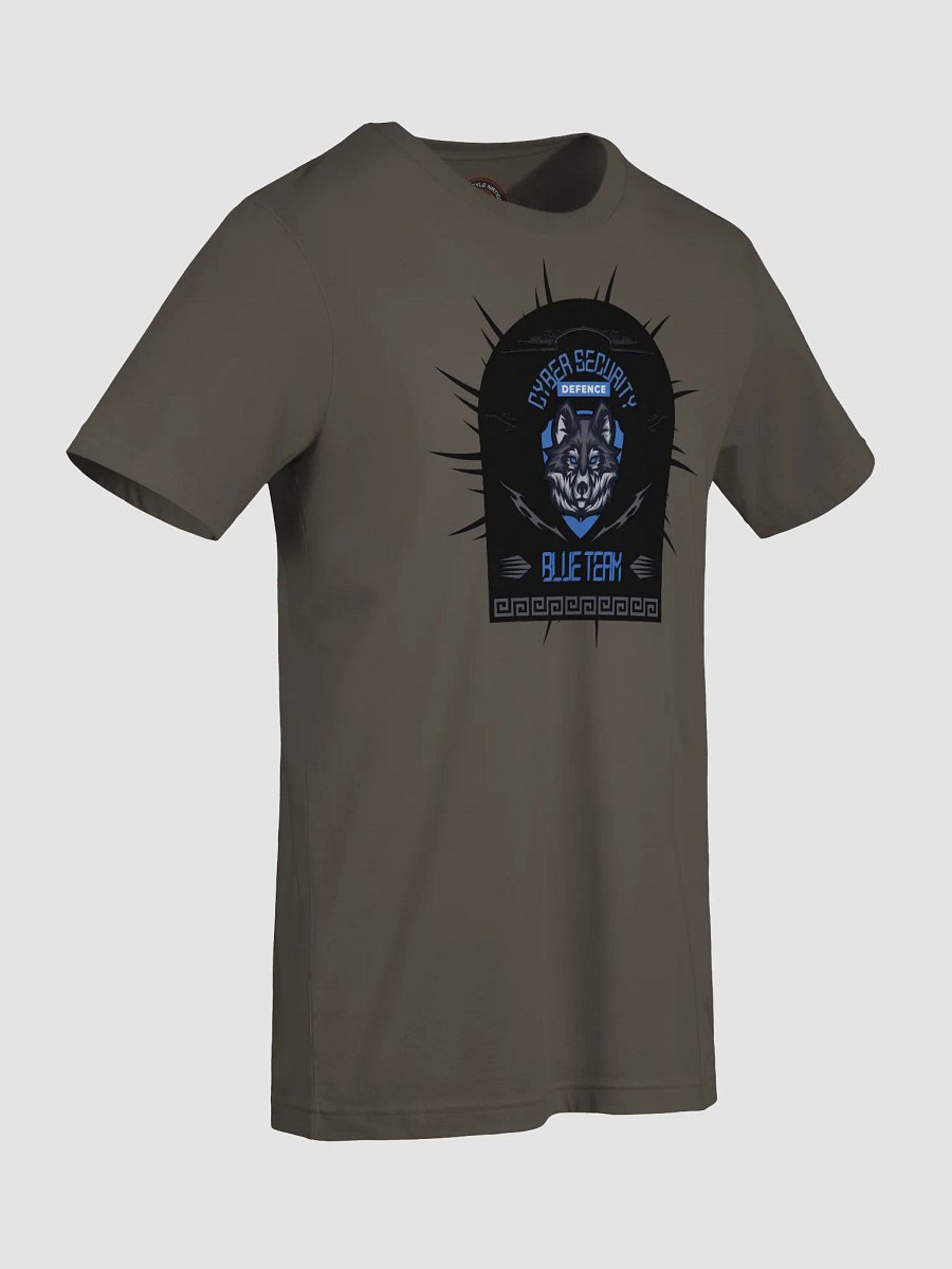 Cyber Security Blue Team Lone Guardian - Bella+Canvas Unisex T-Shirt (Super Soft Classic Fit) - Front Print product image (7)