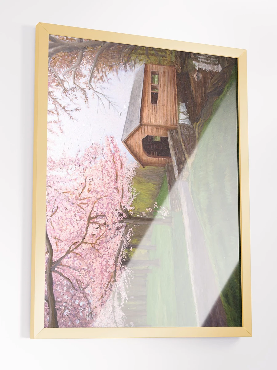 Cherry Blossom Bridge Framed Print product image (3)