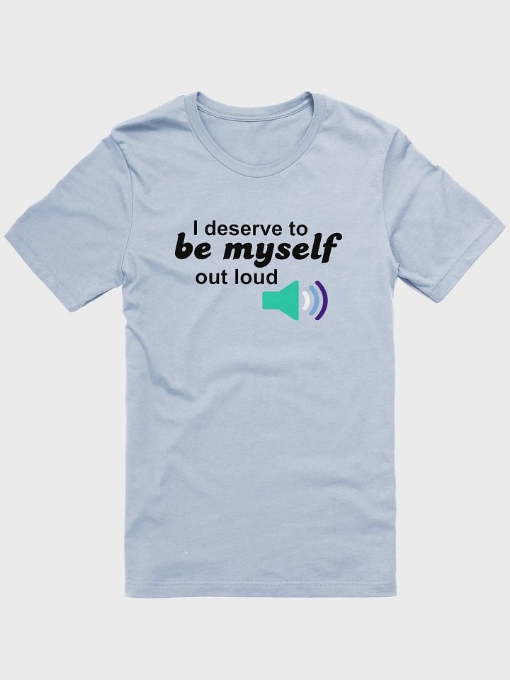 be myself out loud gay t-shirt product image (1)