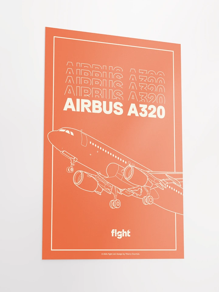 flght Airbus A320 Print product image (2)