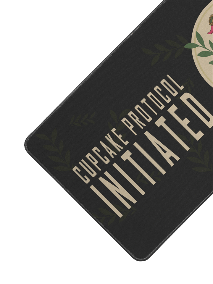 Cupcake Protocol Desk Mat Dark product image (2)