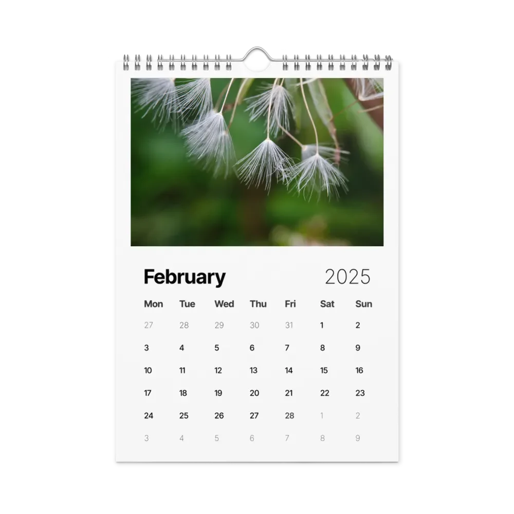 Ephemeral Dandelions 2025 Wall Calendar product image (3)