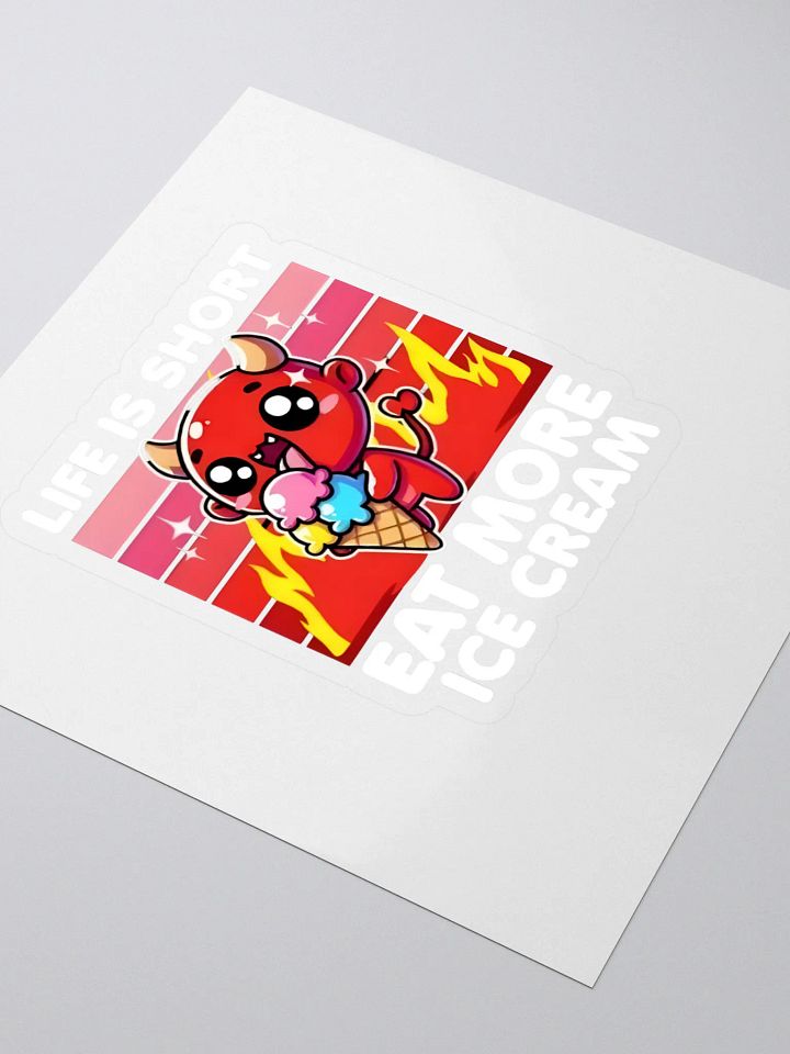Devilish Ice Cream Delight Stickers product image (1)