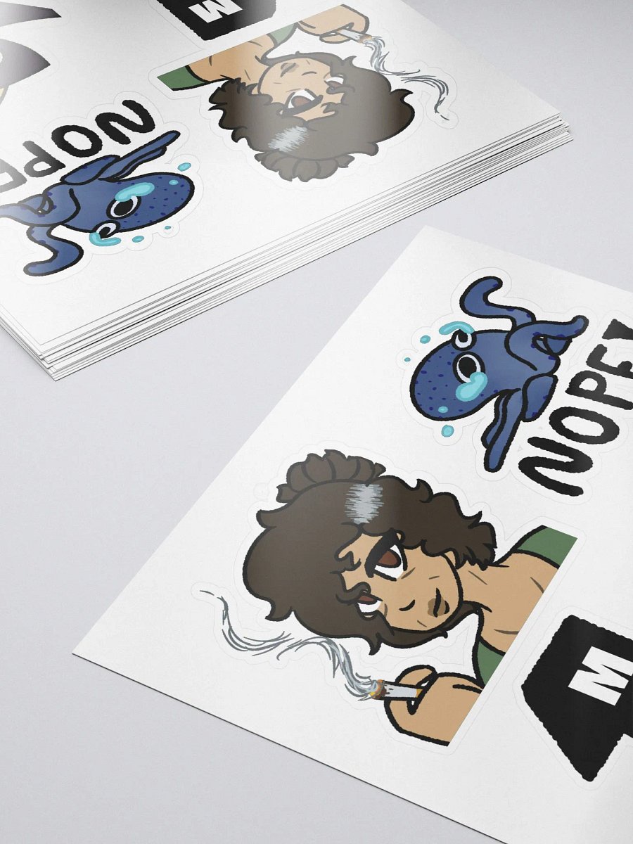 Ollie Emote Stickers Batch 2 product image (5)