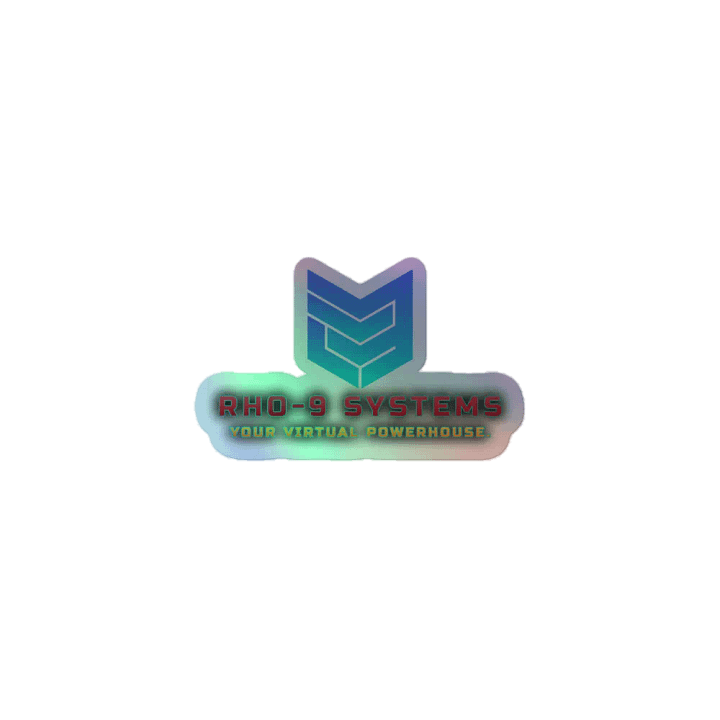 Rho-9 Shiny sticker product image (1)