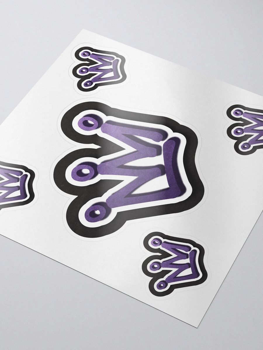 The Crown Kiss Cut Sticker product image (3)