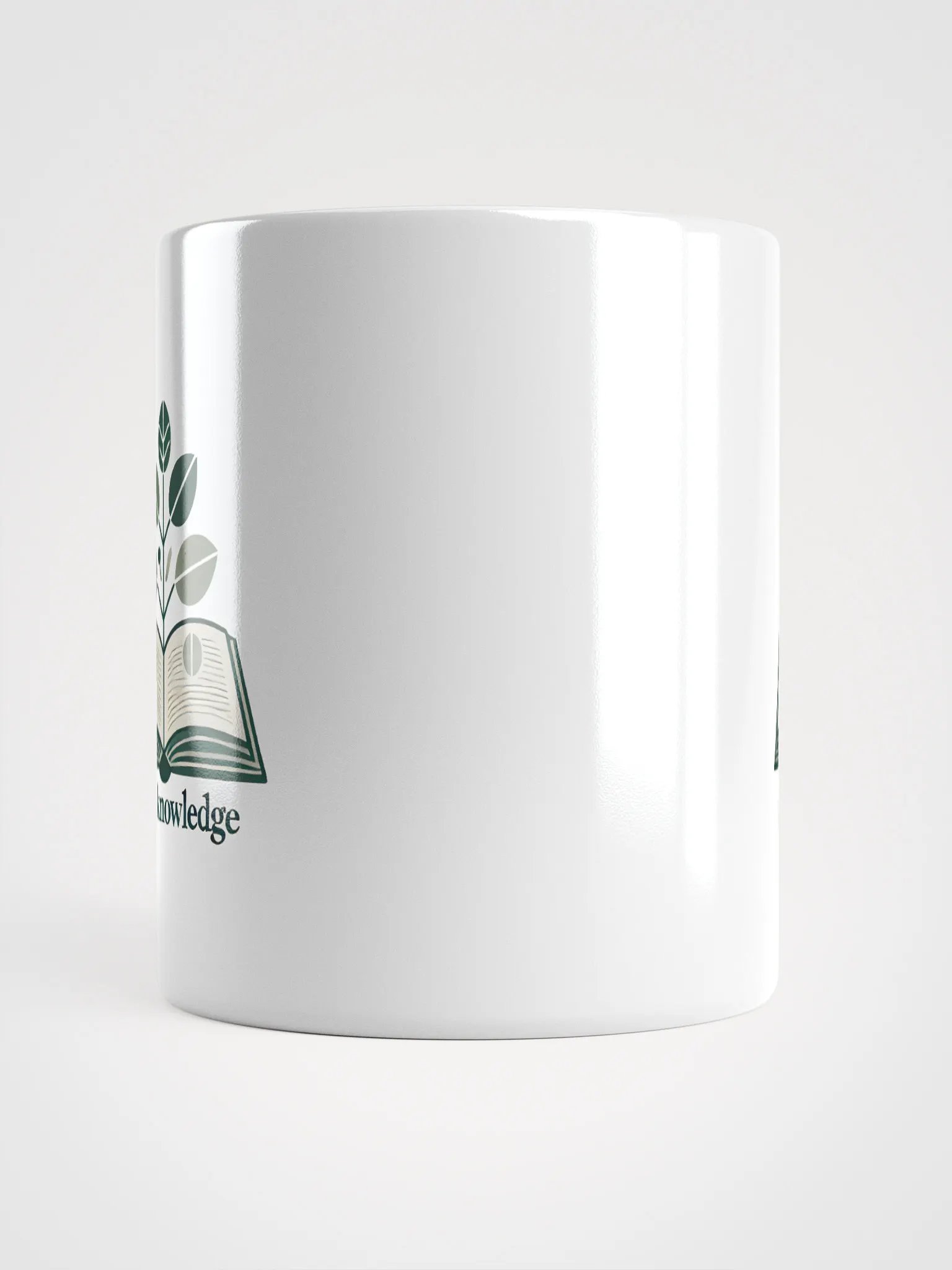Grow Knowledge White Glossy Mug product image (13)
