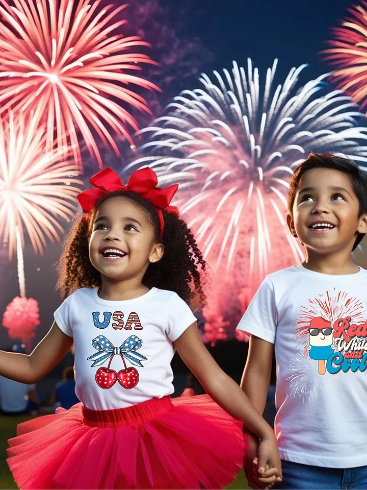 Patriotic Toddler Girl Tee product image (1)
