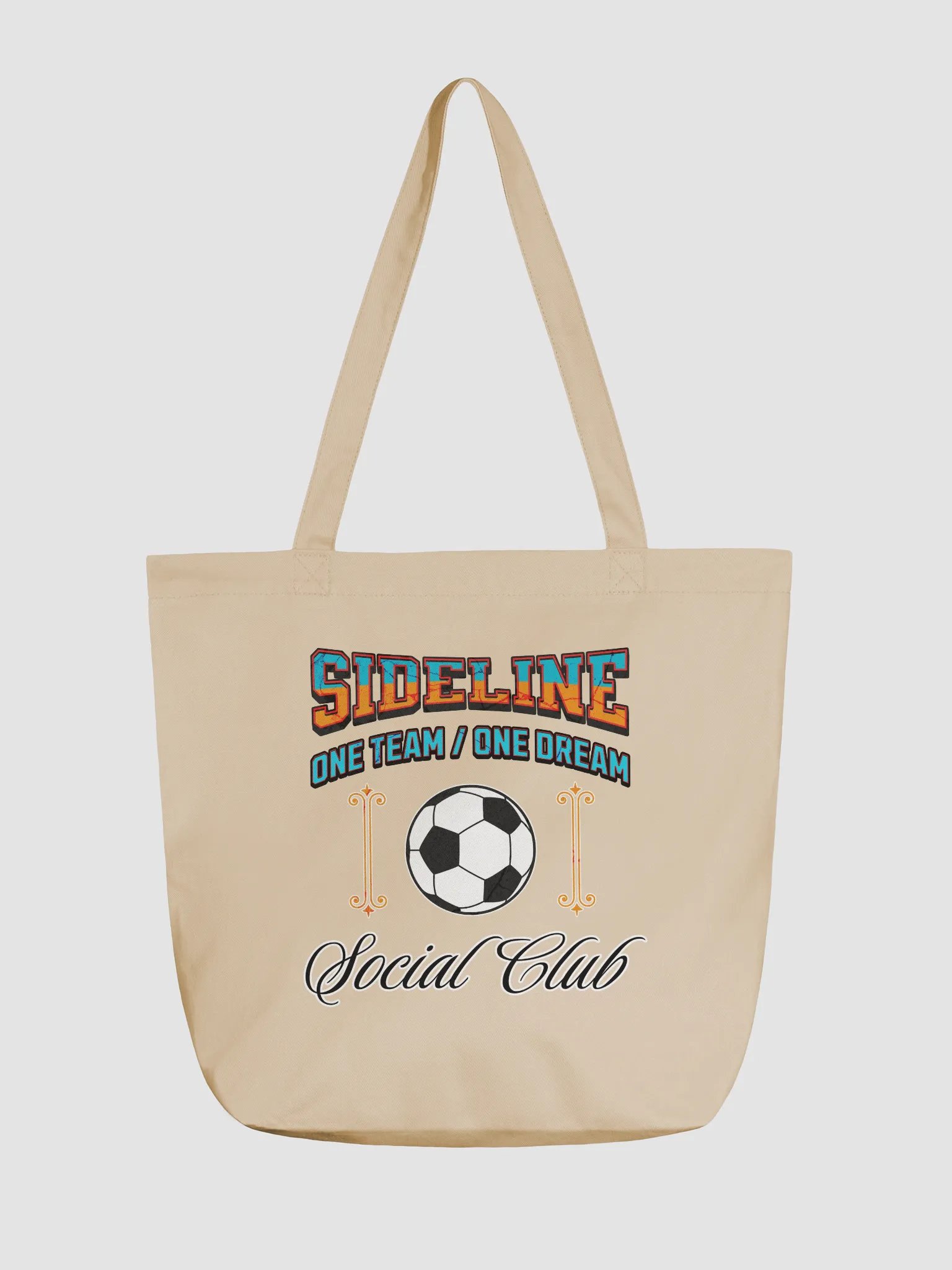 Sideline One Team One Dream Social Club Soccer Tote Bag product image (5)