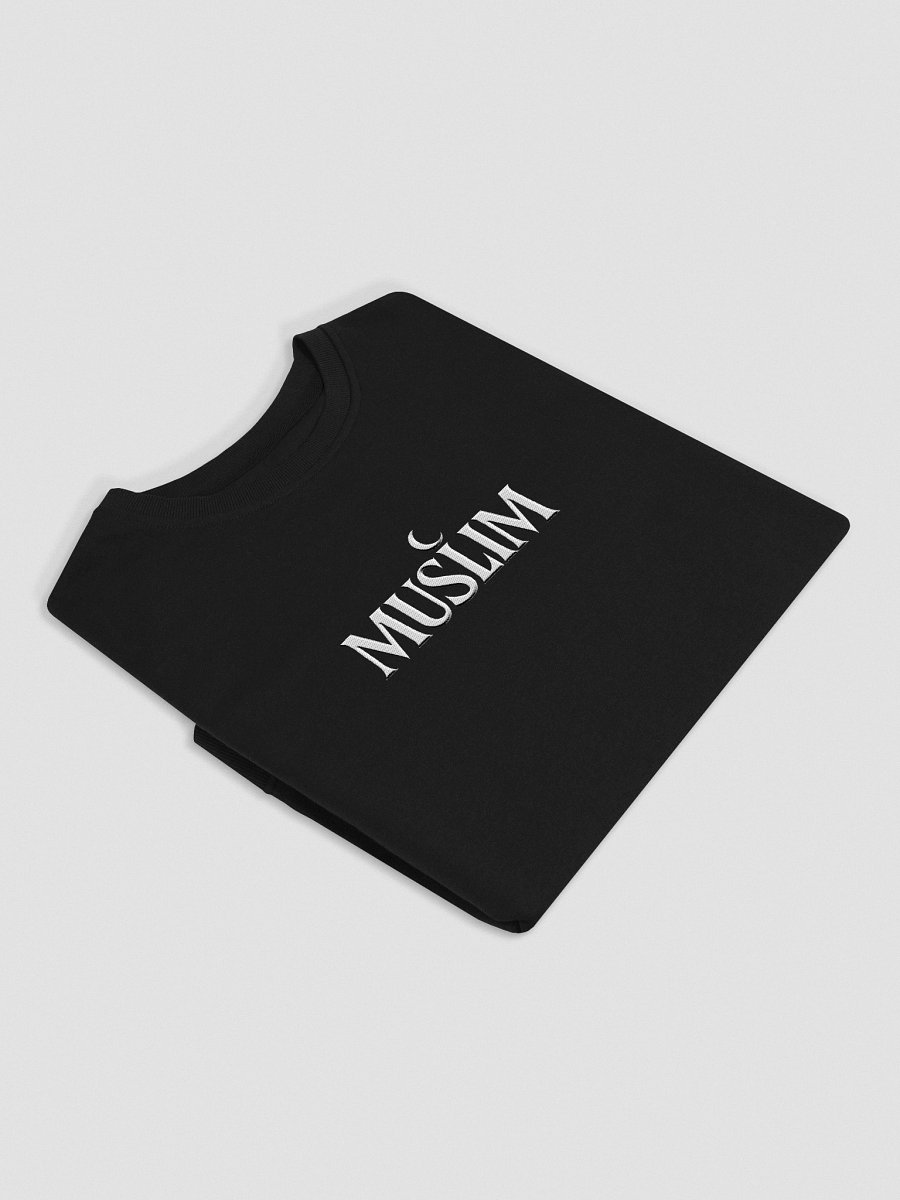 MUSLIM Signature Black Sweater - UNISEX Embroidery product image (3)