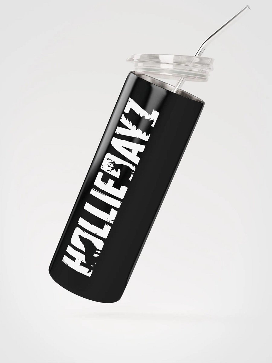 Holliedayz white logo tumbler product image (2)